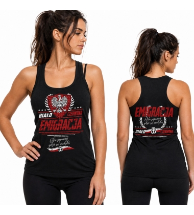 TANK TOP DAMSKI EMIGRACJA